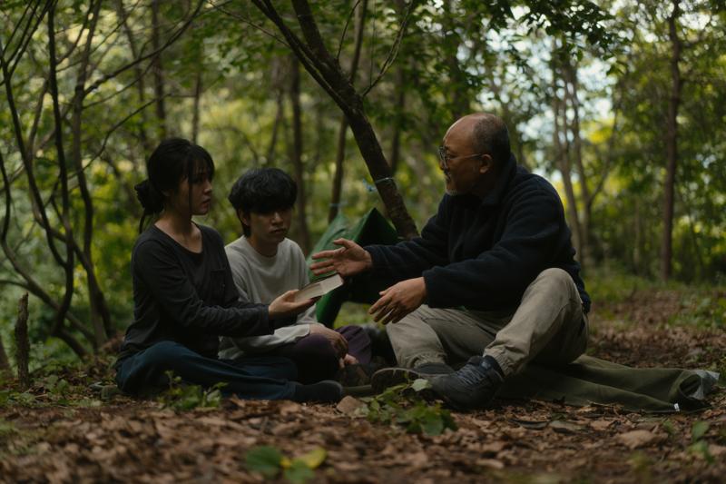 Young people listening to evangelist Cho