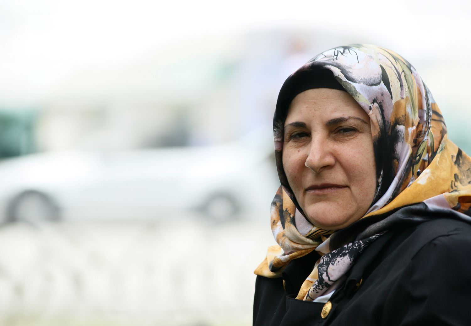 Portrait of Muslim woman in Turkey